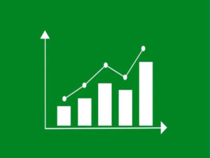 Stock market screen showing Sensex crossing 80,000 and Nifty reaching a record high, driven by strong gains in IT and auto sector stocks.